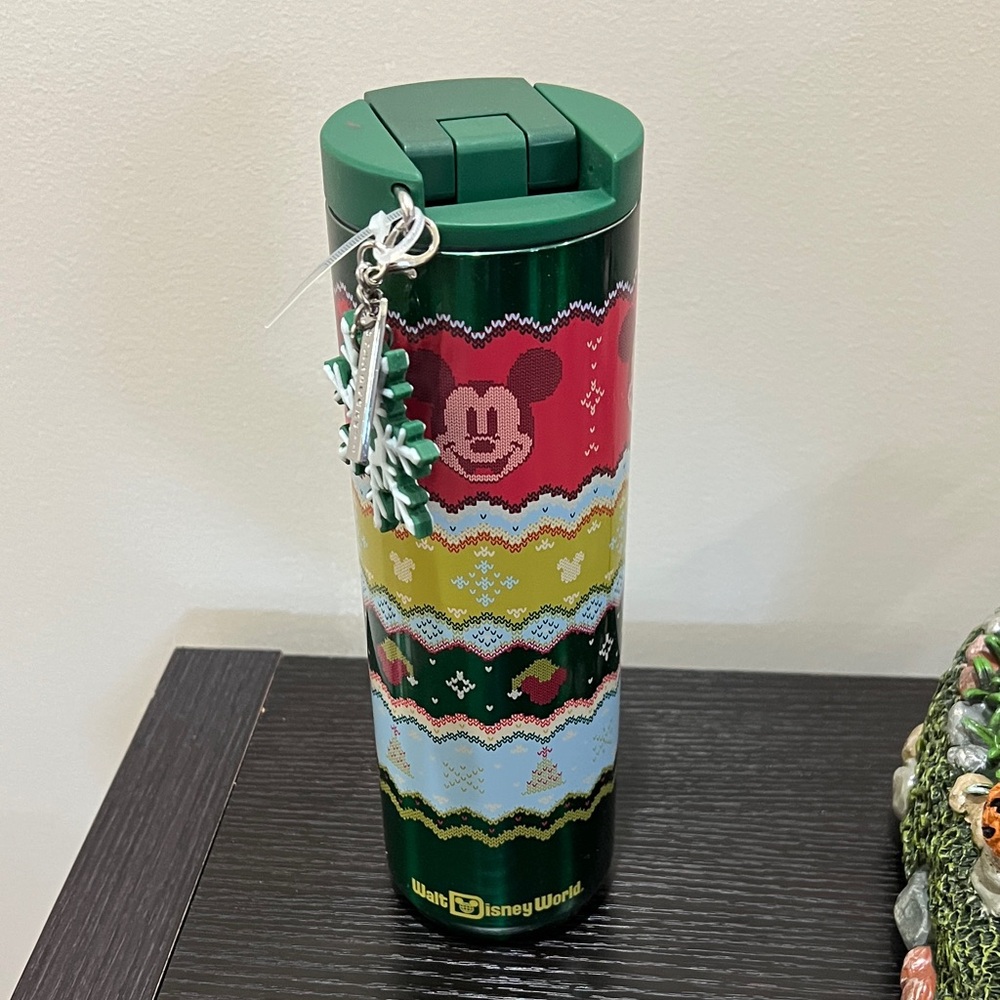Disney World Starbucks Christmas Tumbler with Mickey Design